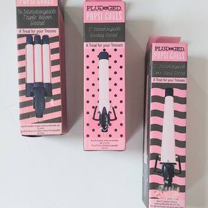 Plugged In Popsi Curls Interchangeable Wand Set of 3 - DEVICE NOT INCLUD…
